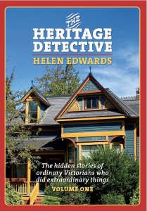Front cover of book, The Heritage Detective